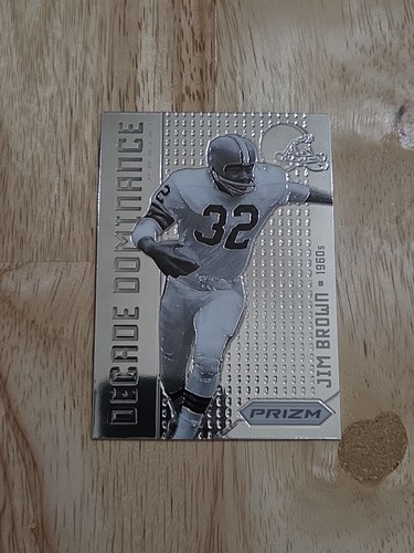 Jim Brown [Prizm] #2 2012 Panini Prizm Decade Dominance card