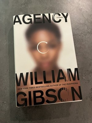 William Gibson SIGNED Agency, Jackpot Book 2 Hardcover 1st Edition 1st Print