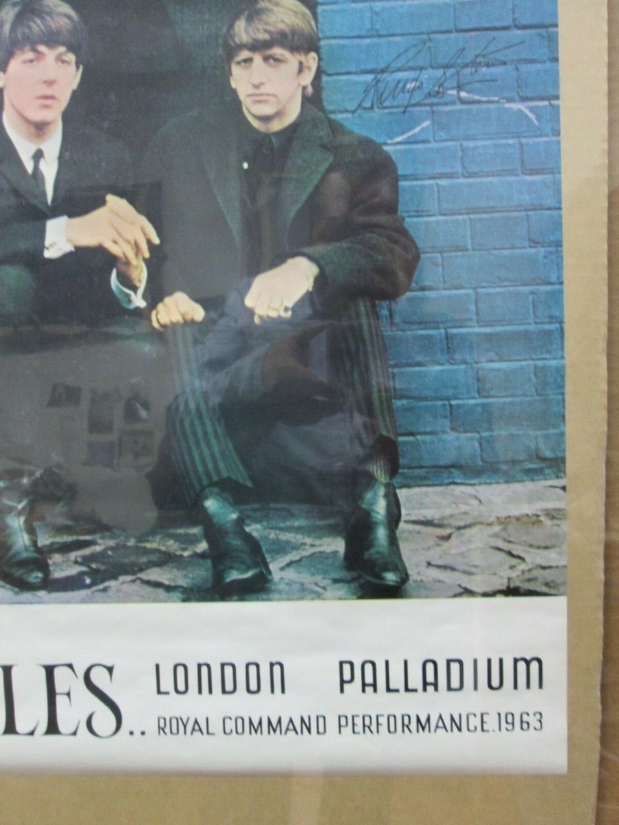 Rock n' Roll The Beatles London Palladium 1975 poster Inv#G4572 | eBay