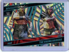 2022 Panini Revolution WWE Tag Teams ANGULAR Parallel #136 Erik / Ivar #189/199