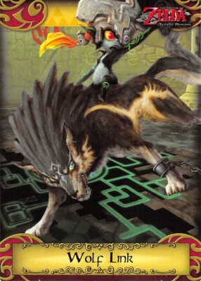 Legend of Zelda The Trading Card Enterplay 2016 37 Wolf Link Midna Twilight