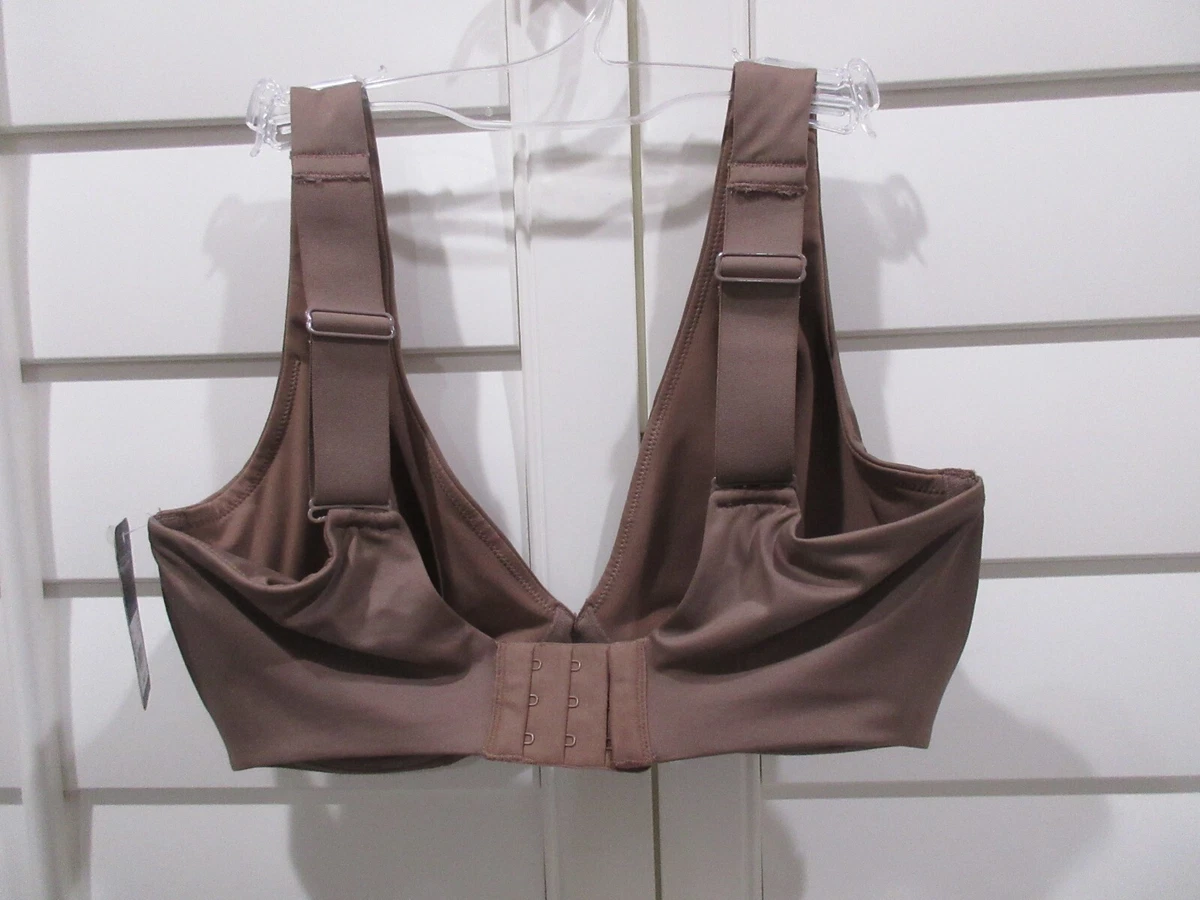 Modern Movement Taupe Hidden Comfort Unlined UBack Underwire Bra YT2BM485  32 DDD