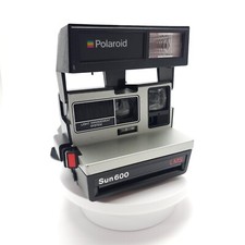 Vintage Polaroid Sun 600 LMS Instant Camera Retro Photography Untested
