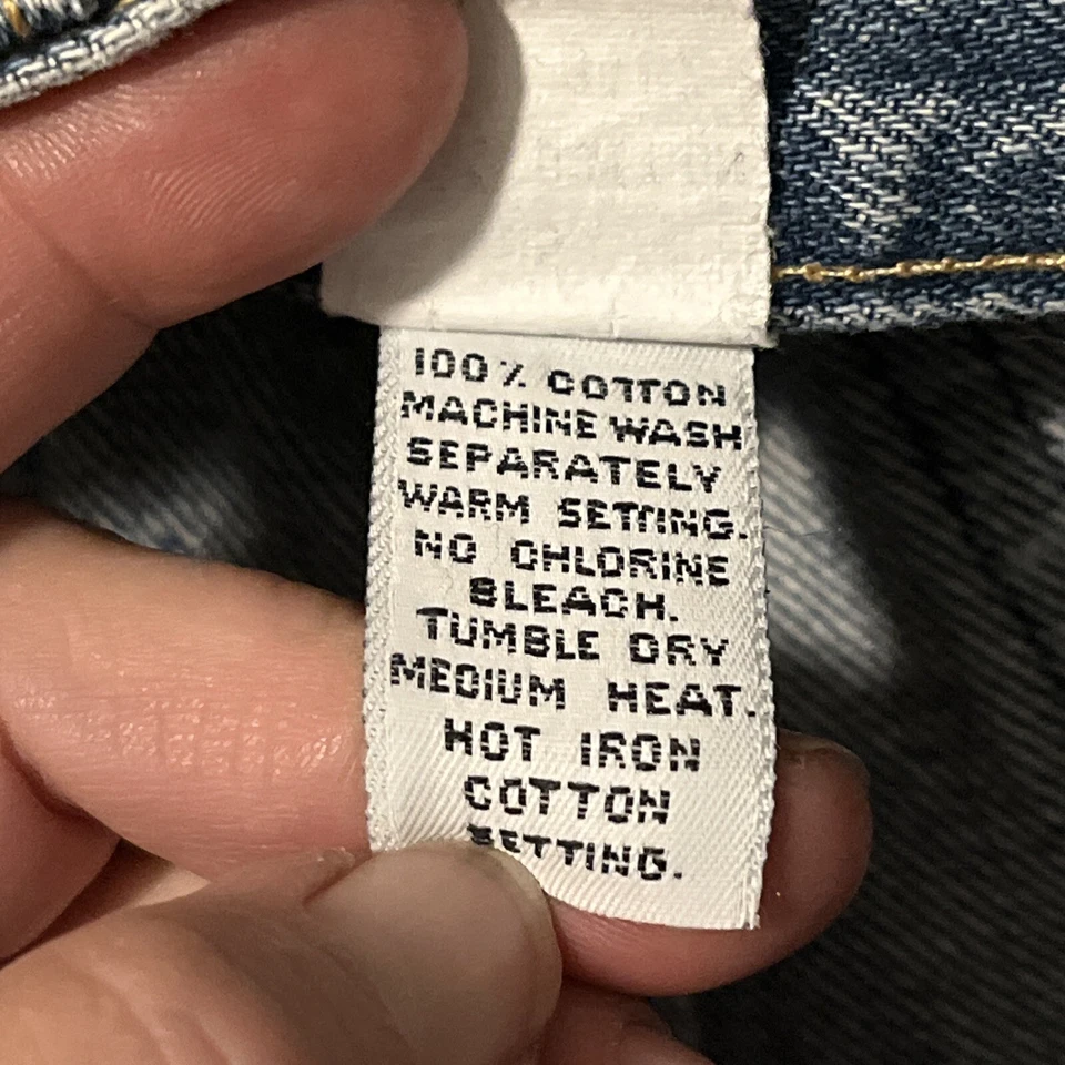 Cherokee vintage 80s Jeans Tapered Leg High Rise Medium Wash Size 4 - Image 4 of 4