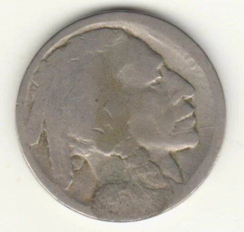 1913 D Type 1 Restored Date Buffalo Nickel - Free Shipping- A208