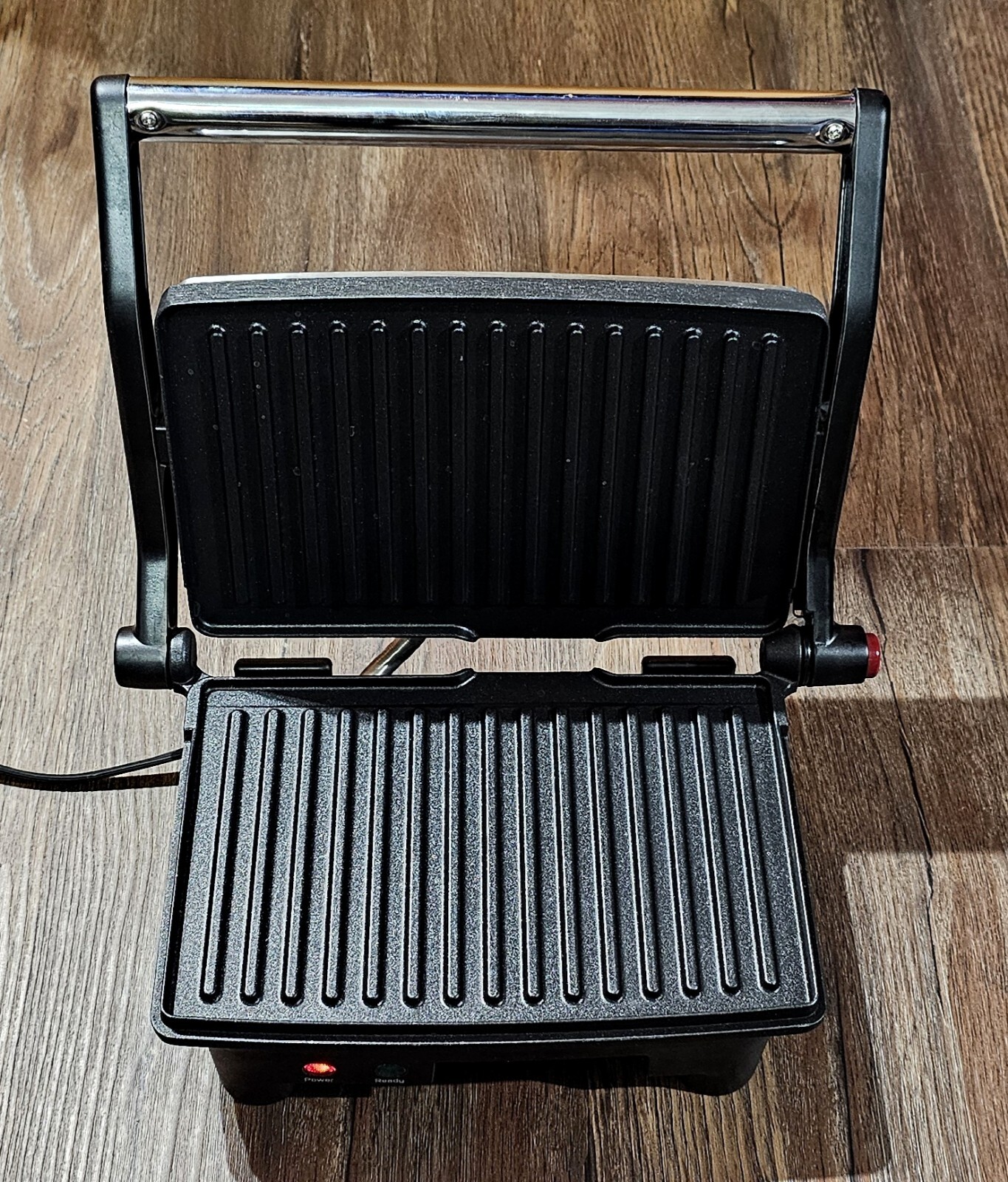 CHEFMAN PANINI PRESS GRILL and GOURMET SANDWICH MAKER STAINLESS eBay