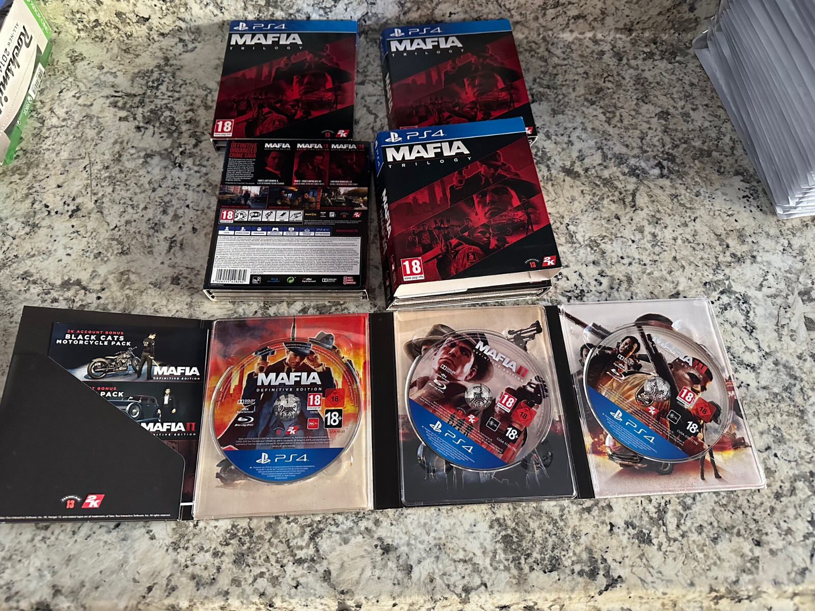 Mafia Trilogy PS4 All Definitive EditionsBrand New factory Sealed
