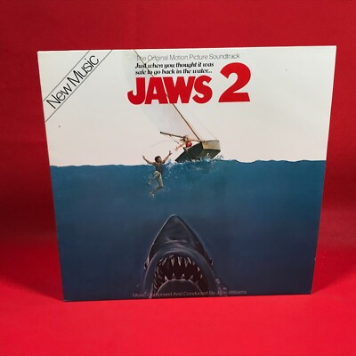 ORIGINAL SOUNDTRACK Jaws 2 1978 UK vinyl LP John Williams film theme movie
