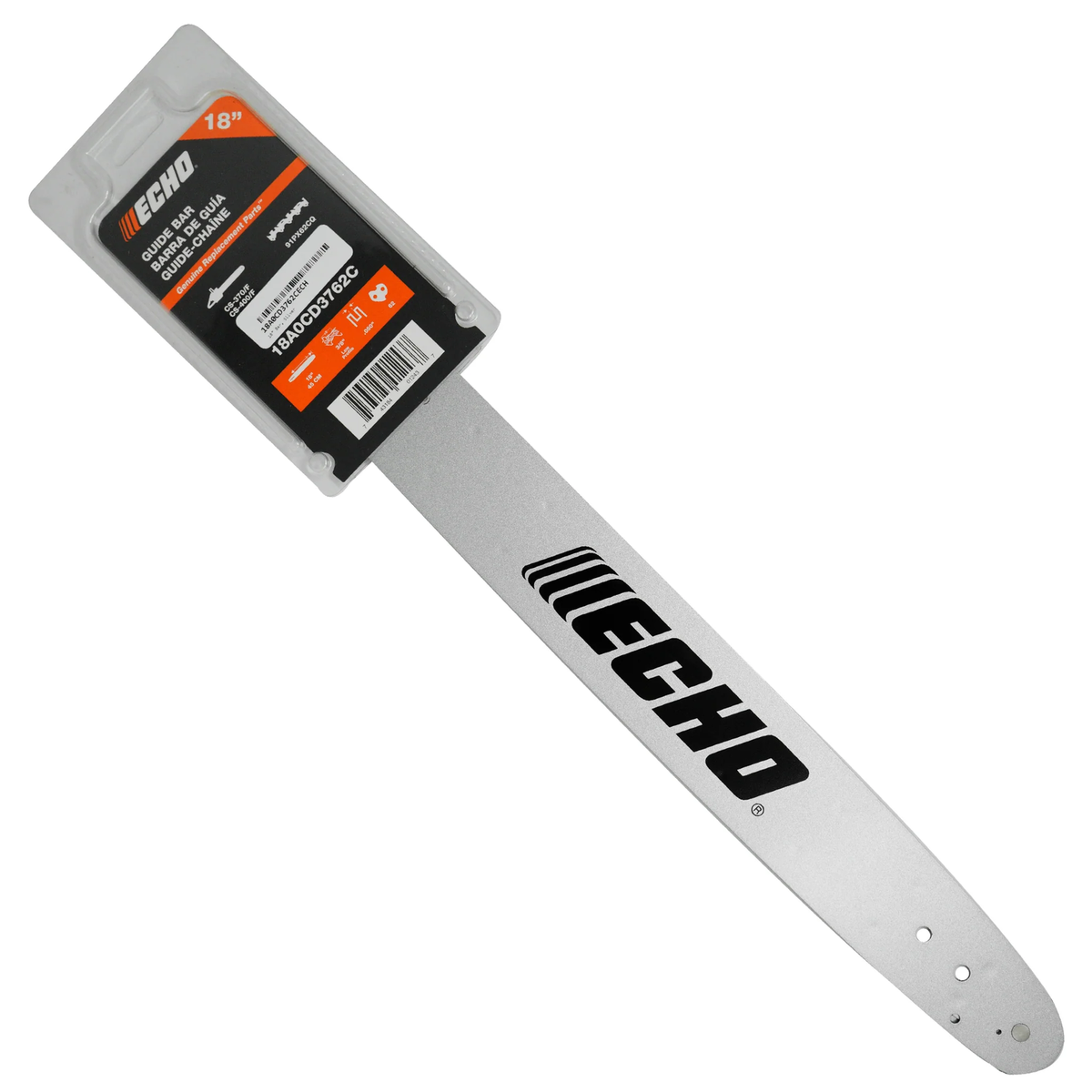 Echo OEM 18A0CD3762C 18 In. Guide Bar | eBay