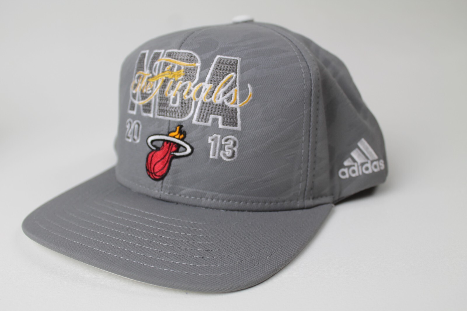 Miami Heat 2013 NBA Finals Adidas Climalite Snapback Hat Cap image 2