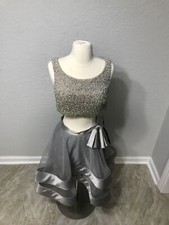 Terani Couture 2 piece prom homecoming dress Sz 4