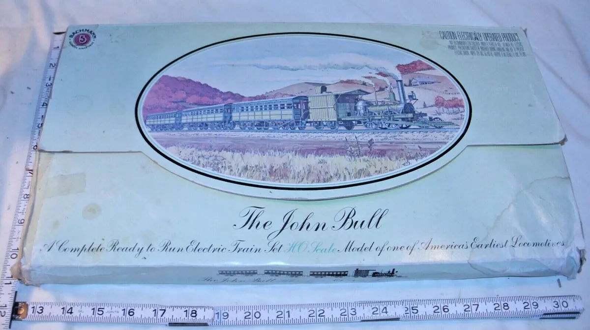 BACHMANN THE JOHN BULL HO TRAIN SET LIMITED BOXED