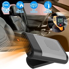 12V 2 In 1 Defroster Defogger Cooling Fan 150W Portable Car Heater Heating Fan