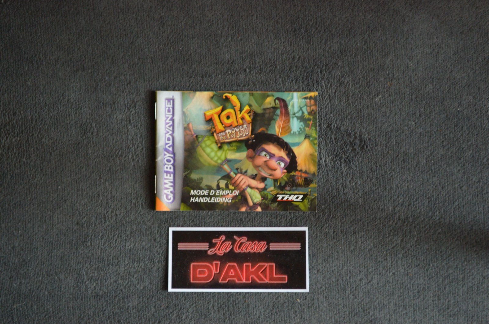 ₪PAS DE JEU₪ Notice Gameboy Advance GBA FAH - Tak et le pouvoir de Juju