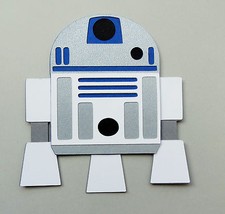 Star Wars R2-D2 Robot Paper Die Cut Scrapbook Embellishment