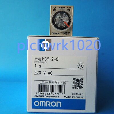 1 PCS NEW IN BOX Omron AC220 H3Y-2-C time timer