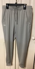 Under Armour Girls Pants - Size YLG - Gray