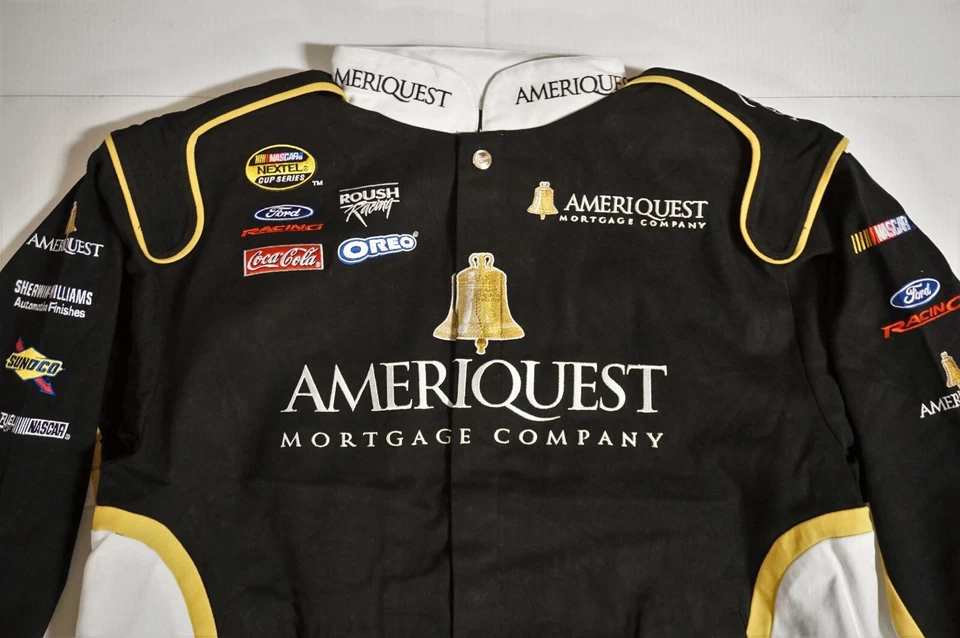 Chaqueta Greg Biffle Ameriquest Algodón Sarga NASCAR Chase Authentics - Talla Adulto XL Foto 2 de 4
