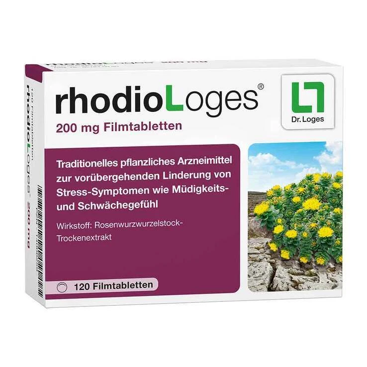 DR. LOGES rhodioLoges® 200 mg Filmtabletten · 120 St · PZN 14006259