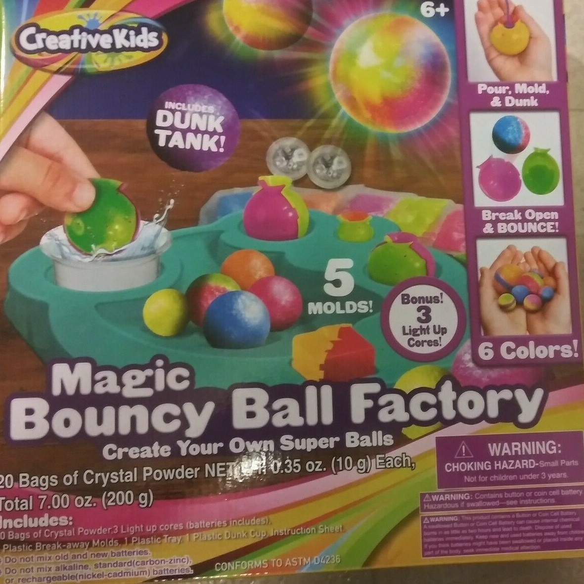 creative kids magic bouncy balls