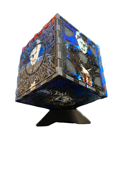 Hellraiser Puzzle Box Laser Engraved Puzzle Box Cube with Stand | eBay