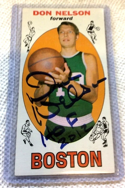 Don Nelson Autographed ROOKIE CARD! 69/70 Topps Insc. HOF 2012 from Agent