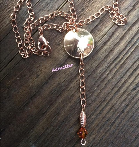 PICK YEAR Penny Drop Necklace Swarovski 