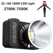 MIAOTU ZC-100 100W COB LED Light Photography Light Lamp Pocket Size 2700K-7500K