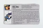 GI JOE 1993 KEEL-HAUL v2 - FILE CARD - ADMIRAL - VINTAGE HASBRO