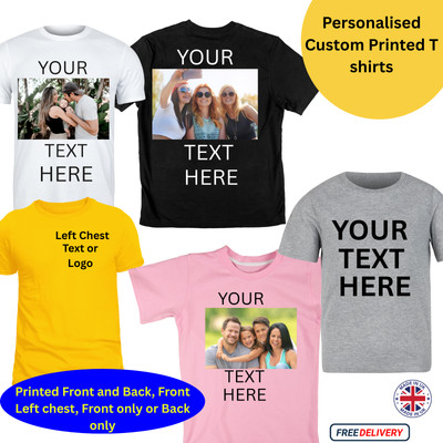 Personalisiertes T-Shirt individuell bedruckt Ihr Text Foto Logo Junggesellenabschied Top