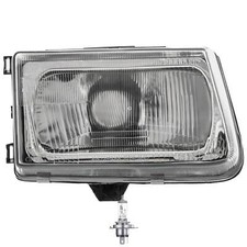 Halogen Scheinwerfer rechts H4 für Opel Corsa A CC inklusive Lampen