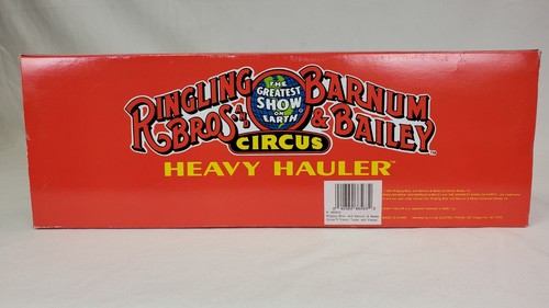 K-Line K-665603 Ringling Bros/Barnum & Bailey Circus TR/TR With Flatcar Mint Box - Picture 12 of 14