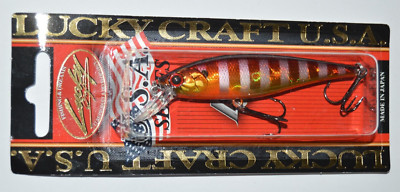 lucky craft pointer 78sp 3'' 3/8oz suspending jerkbait magma heat up gill