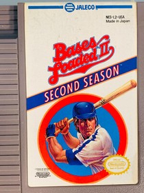 NES BASES LOADED 2 1988 Authentic Nintendo Jaleco TESTED! WORKS GREAT!! *Read