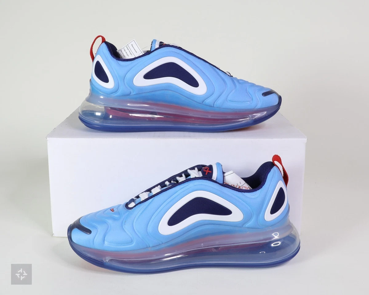 SAMPLE Nike Air Max 720 University Blue Red Shoes AR9293 401