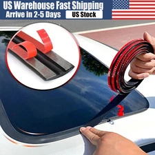 2M Car Windshield Roof Seal Strips Noise Insulation Rubber Sticker Accessories