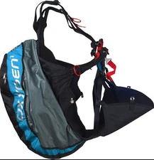 Ozone Oxygen Light Weight Reversible Paraglider Harness for Kiting & Flying Lg
