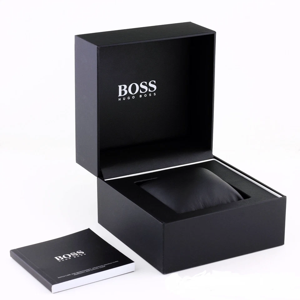 НОВЫЙ ** МУЖСКОЙ HUGO BOSS СЕРЫЙ КАМУФЛЯЖ РЕЗИНОВЫЙ РЕМЕШОК ЧАСЫ - 1520018 - RRP £129 - Изображение 4 из 4