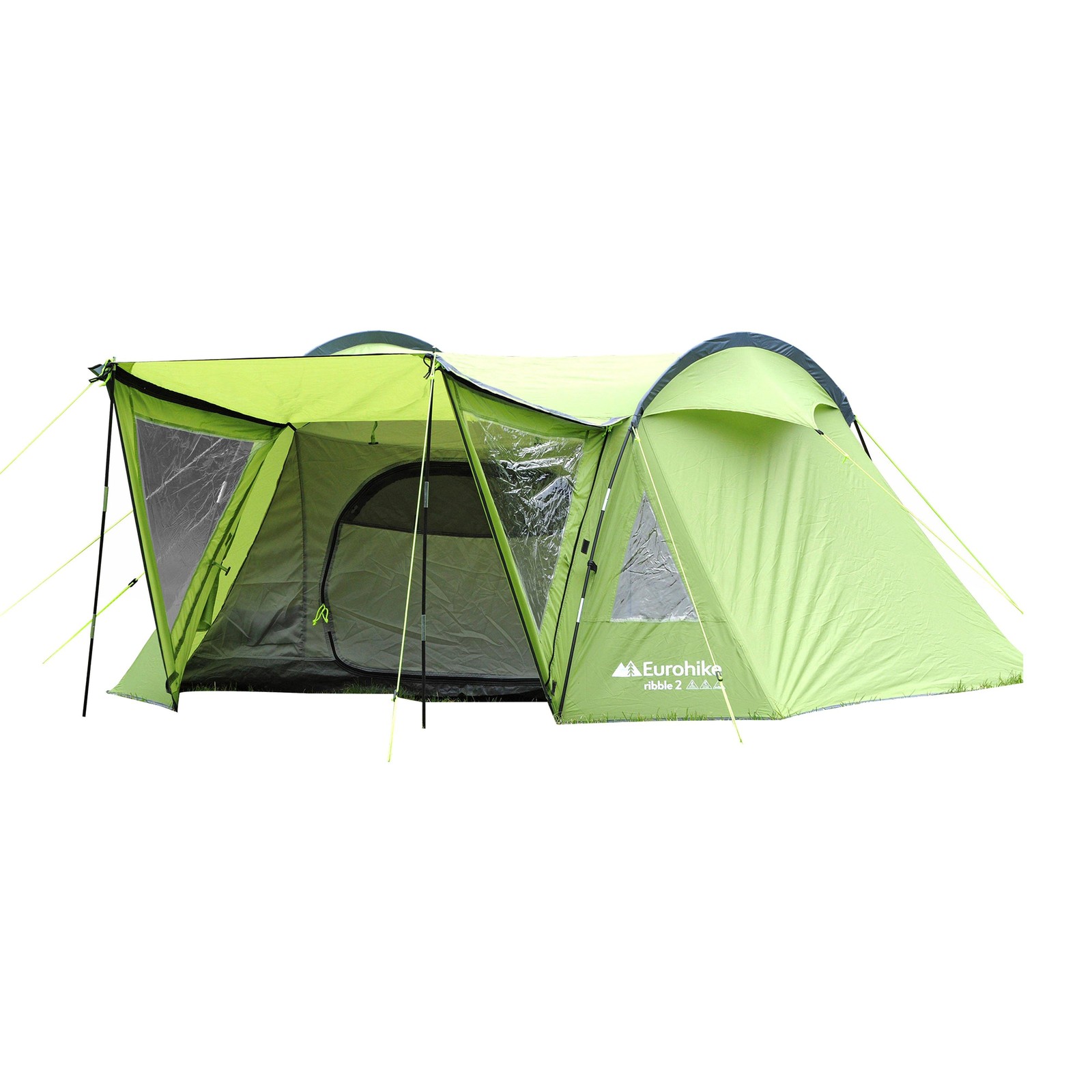 Eurohike Ribble 2 Waterproof Lightweight 2 Person Tent with Sewn in Groundsheet