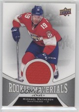 2016-17 Upper Deck Rookie Materials Michael Matheson #RM-MI fv4