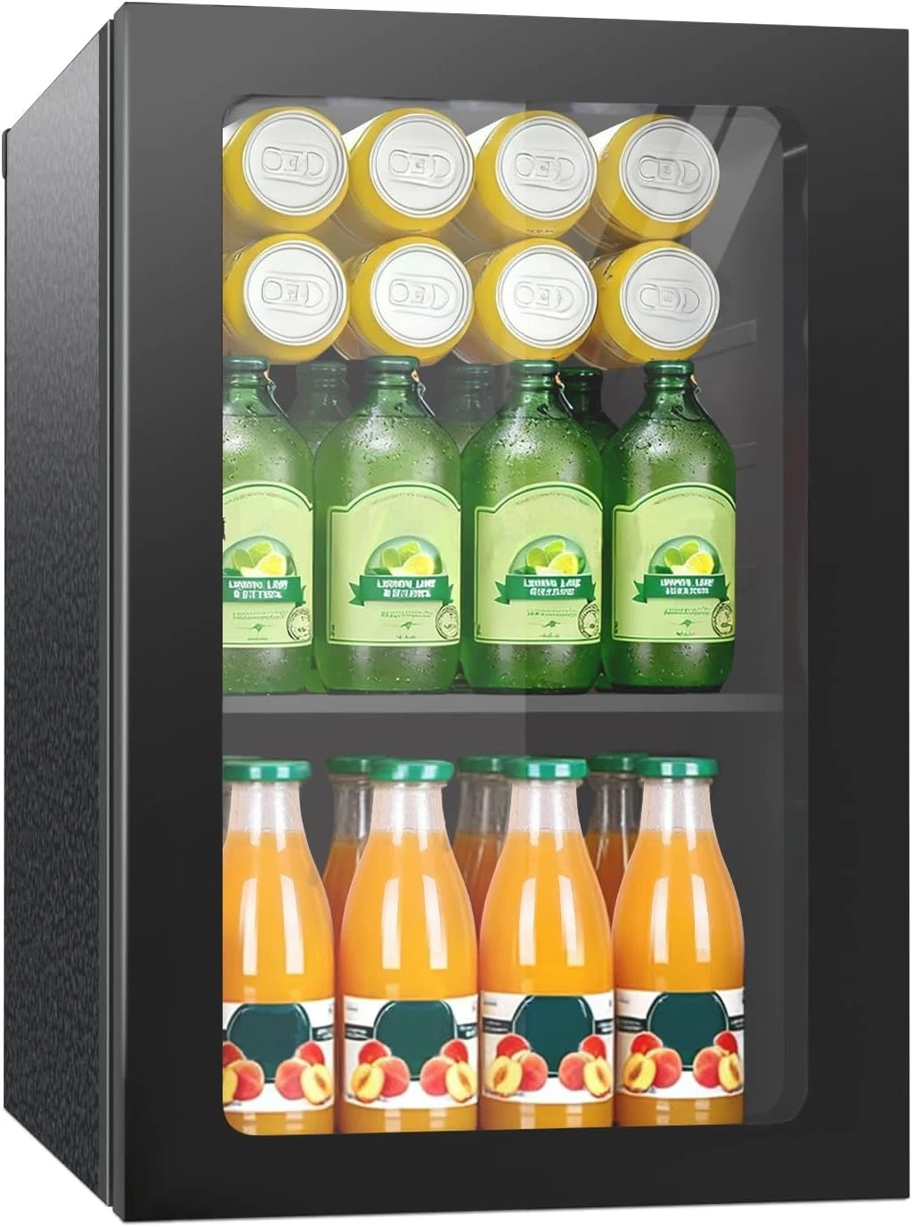 Mini Fridge for Soda Beer Wine, 76 Can Capacity, Glass Door, Digital Display
Opens in a new window o