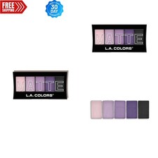 5 Color Matte Eyeshadow Palette - Purple Cashmere Flawless, Long-Lasting Looks