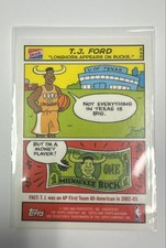2003-04 Bazooka - Comic Strip T.J. Ford #18 (RC)