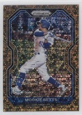 2021 Panini Prizm Tier III Bronze Donut Circle 31/40 Mookie Betts #244 fs9