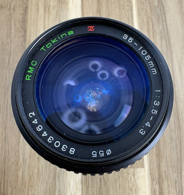RMC Tokina 35-105mm 1:3.5-4.3 Camera Lens Japan