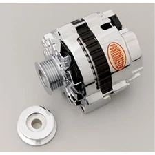 Powermaster Alternator 278611-362; 105 Amp Polished CS130
