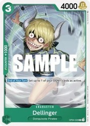 Dellinger OP04-029 Common Kingdoms of Intrigue One Piece TCG