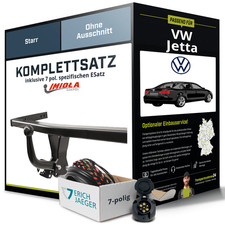 Anhängerkupplung starr für VW Jetta +E-Satz Kit (AHK+ES)