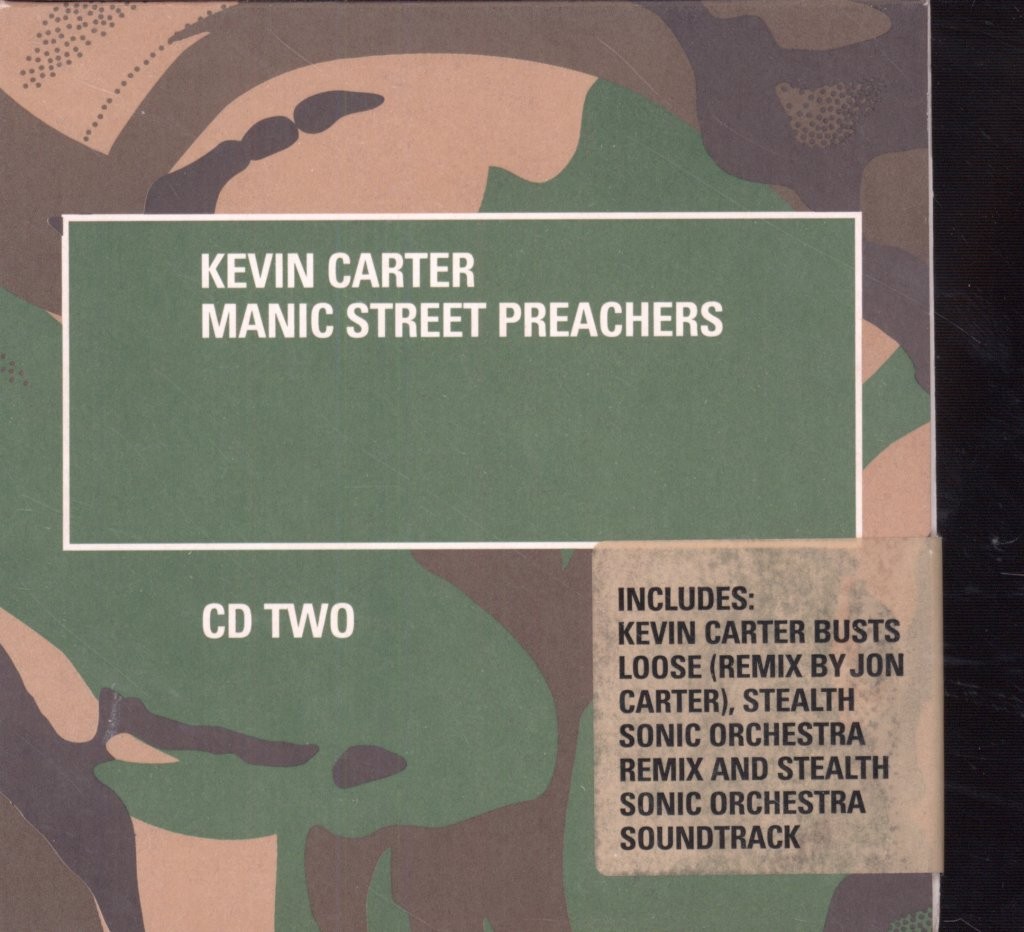 Manic Street Preachers Kevin Carter CD UK Epic 1996 single in card sleeve