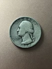 1934 Silver Washington Quarter 90% Silver Circulated Not Cleaned No Mint Mark